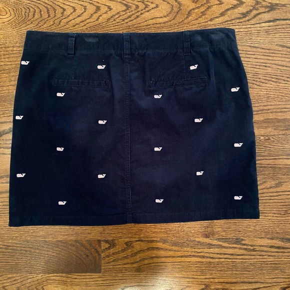 Vineyard Vine Corduroy Skirt with pink whales - Picture 2 of 3